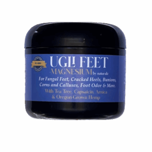 Ugli Feet + Magnesium - 'NO JUNK' Relief for Leg Cramps, Fungus, Dry, Damaged Skin & More